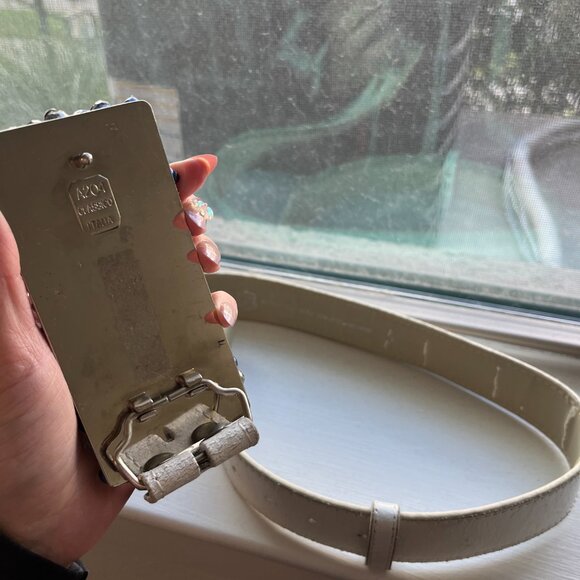 Dallas Star Embellished Cheerleader Bling Buckle Belt - Picture 5 of 5